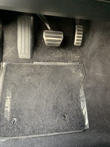 dirty drivers footwell